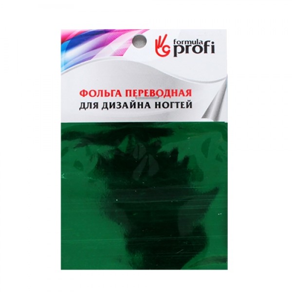 Formula Profi  Фольга переводная зелёная  6 х12 см