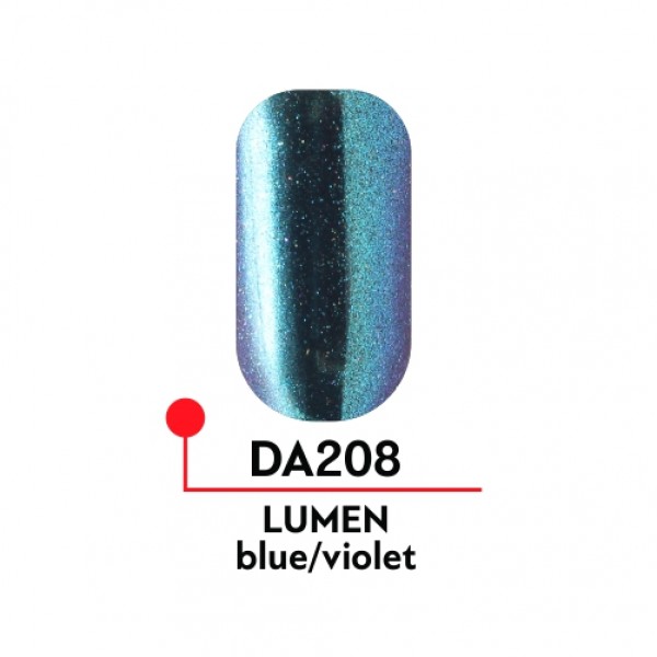 Пигмент для дизайна LUMEN DA208 синий/фиолетовый (1 гр)