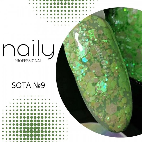 Гель для дизайна Naily SOTA 09, 5 гр.