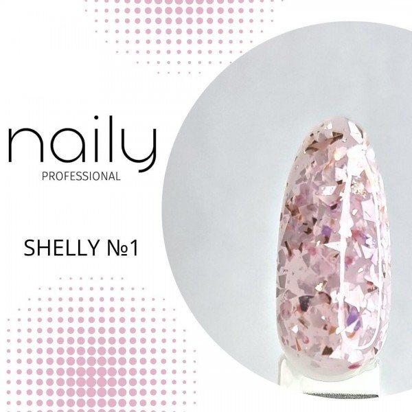 Гель для дизайна Naily SHELLY 01, 5 гр.