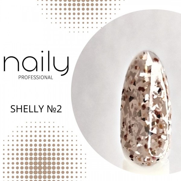 Гель для дизайна Naily SHELLY 02, 5 гр.